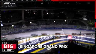 Watching the Singapore Grand Prix