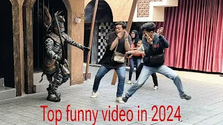 Public prank mix reaction in the world. Top video in 2024