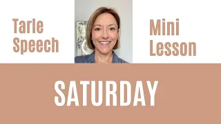 How to Pronounce SATURDAY - #SHORTS Quick English Pronunciation Mini Lesson