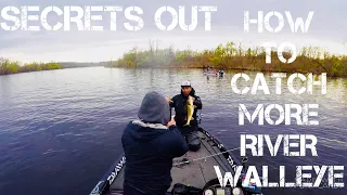 HOW TO CATCH MORE RIVER WALLEYE