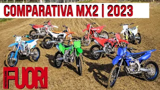 COMPARATIVA MX2 2023, la SFIDA delle CROSS 250 4 TEMPI