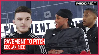 CHUNKZ & YUNG FILLY ft. DECLAN RICE | PAVEMENT TO PITCH