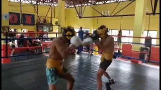 Rannie Quizo vs Miel Fajardo sparring 2rds #elorde #boxing #sparring