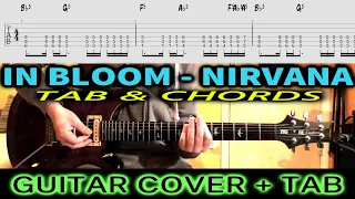 IN BLOOM Guitar TAB Nirvana | Cover + TABS | Chords & Solo