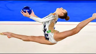 Anastasia Simakova Ball Rhythmic gymnastics 2021 sexy Slow motion 2