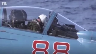 Авиация «Адмирала Кузнецова» начала наносить удары в Сирии