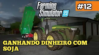 FARMING SIMULATOR 23 ANDROiD Gameplay ganhando dinheiro com soja