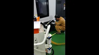 절삭유청소기  industrial vacuum cleaner for oil and metal chip  ABSORBA 250 / cutting oil vacuum cleaner