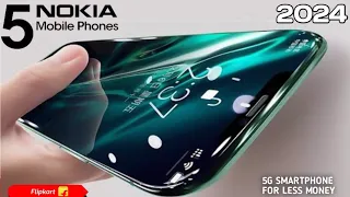 TOP 5 New NOKIA Smartphones 2024 - Latest Mobile Phones 2024
