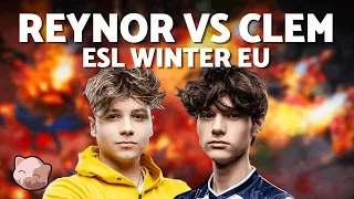 REYNOR vs CLEM: EU Rivalry Continues! | $60,000 ESL Winter EU Regionals (Bo5 ZvT) - SC2