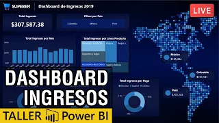 Dashboard de Ingresos con Power BI | #dashboardeando 001