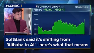 SoftBank said it is shifting from 'Alibaba to AI' — here's what that means
