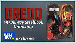 Dredd Best Buy Exclusive 4K+2D Blu-ray SteelBook Unboxing