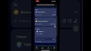 Venom Bridge Task - Use Venom Wallet App #coin #crypto #taichinh