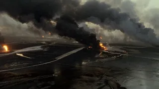 Lessons of darkness (Werner Herzog, 1992) - Satan's National Park scene.