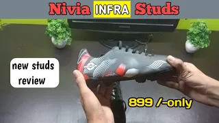 Nivia infra studs review | best studs under 899 rs #nivia #football