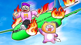 CAN WE BEAT EVERY LEVEL IN ROBLOX AIRPLANE STORY!?