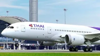 Thai airways 787-8 unboxing!