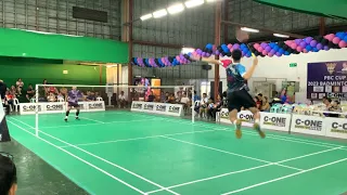 Open MD QF | Mark Anthony Velasco VS Jewel Angelo Albo | PBC V Badminton Open 2023