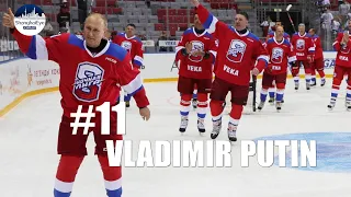 Putin plays in Night Hockey League gala match