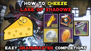 How To Cheese Lake Of Shadows (First Boss/Threshers/Tormentor/Final Boss) For Easy GMs [Destiny 2]