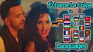 LUIS FONSI: Singing Échame La Culpa In 18 Languages With Zero Singing Skills