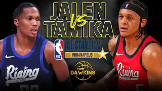 NBA 2024 Rising Stars GM1: Team Jalen vs Team Tamika Full Game Highlights | FreeDawkins