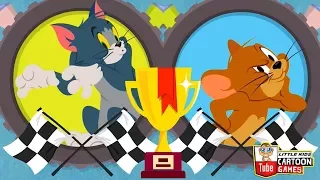 FUN TOM AND JERRY ✔ BOOMERANG MAKE AND RACE. SUPER RACE. Cartoon Racing Game. Fun Games #LITTLEKIDS