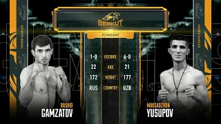 BYE 2: Рашид Гамзатов vs. Максаджан Юсупов | Rashid Gamzatov vs. Maksadzhon Yusupov