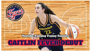 CAITLIN CLARK Scores 21 in Rookie Debut For FEVER