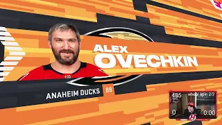 NHL 22 Alex Ovechkin Ties And Breaks Wayne Gretzky's Goal Record Animation!