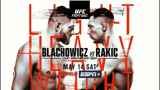 UFC Błachowicz vs Rakic - "GET READY" - PRELIMS Cold Open MUSIC (Vocal Cut)