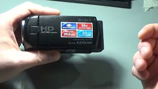Видеокамера Sony HDR CX 320E Монтаж видео и работа с камерой