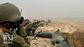 Watch: IDF Footage Shows Armored Vehicles Advancing in Gaza | WSJ News