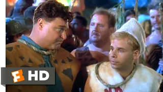 The Flintstones (1994) - Barney & Fred Hang Out Scene (9/10) | Movieclips