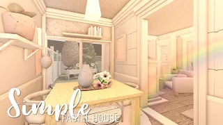 BLOXBURG: *no gamepass* Simple Pastel House 37k l tour + speedbuild ♡