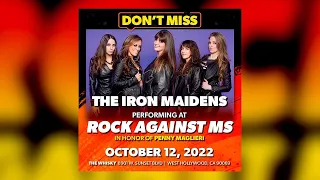 The Iron Maidens & Eric Blair talk Rock Against MS & Bruce Dickinson vs Paul DiAnno