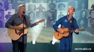 Chris Hadfield & Ed Robertson of BNL | Is Somebody Singing (LIVE)