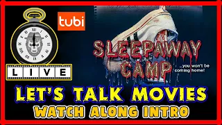 JEFFMAN316 Live Let's Talk Movies SLEEPAWAY CAMP Intro with SISKEL and EBERT Review