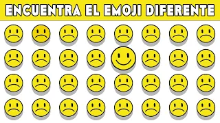 PON A PRUEBA TUS OJOS #6 | Encuentra El Emoji Diferente | Acertijos de Emojis