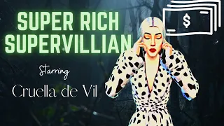 Agnes Crumplebottom K.O's Cruella De Vil 😈 | Crime = 500,000 💰💰🖤  | SUPER RICH SUPERVILLIAN |💰 EP.1