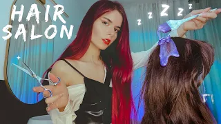 ASMR Hair Salon ROLEPLAY ✂️ Personal Attention with Triggers and Whispers