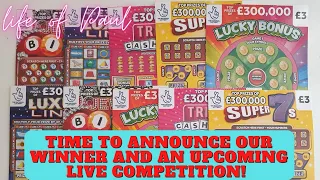 £30 mix of National Lottery UK £3 scratch cards. Can I win big, or will it be a handful of duds?