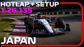 F1 23 JAPAN Hotlap + Setup (1:26.135)