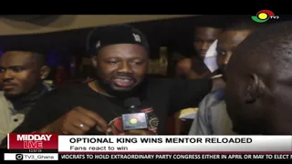 Fans of Optional King react to win on mentor reloaded