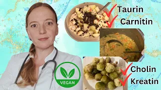 Was ich als vegane Ärztin an einem Tag esse #164 // Taurin, Kreatin, Carnitin, Cholin - CRONOMETER