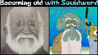 Mr. Incredible Becoming Old with Squidward