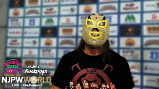 #njcmll 2nd match Backstage 2/17/24｜CMLL FANTASTICA MANIA 2024 第2試合 Backstage