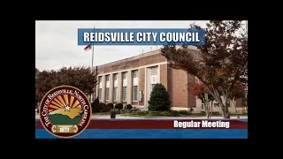 Reidsville City Council Meeting