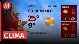 El clima para hoy 24 de enero de 2024, con Monserrat Contreras